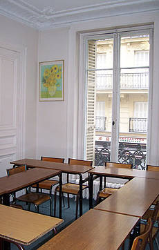 Salle de cours à Paris